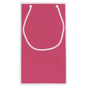 Bruidsfeest Bruidsmeisje Jurk Roze Gift Bag Klein Cadeauzakje (Achterkant)