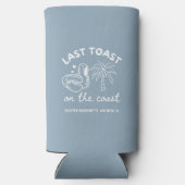 Bruidsfeest Bruidspaar Party Blikje Koeler Favor (Achterkant)