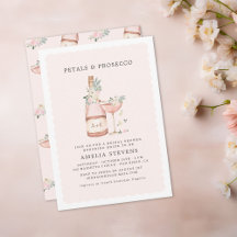 Bruidsfeest Bruidspartij met Bloemen & Prosecco