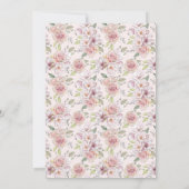 Bruidsfeest Bruidsshower Kaart (Achterkant)