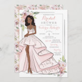 Bruidsfeest Bruidsshower Kaart (Voorkant / Achterkant)