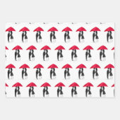 Bruidsfeest Bruiloft Jubileum Romantisch Schattig Inpakpapier Vel (Voorkant 2)