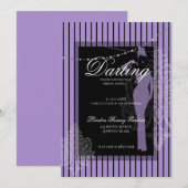 Bruidsfeest brunch met de bruid  kaart (Voorkant / Achterkant)