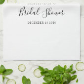 Bruidsfeest Burgundy Rustieke Bloemen Custom Theedoek (Gevouwen)