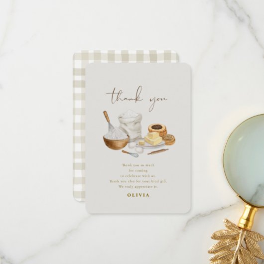 Bruidsfeest cadeau-idee: spoedig weggevoerd bedankkaart (Voorkant / Achterkant in situ)