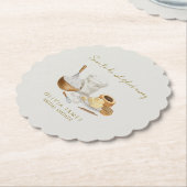 Bruidsfeest cadeau-ideeën die snel zullen verdwijn kartonnen onderzetters (Gekanteld)