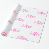 Bruidsfeest cadeaupapier (Uitgerold)