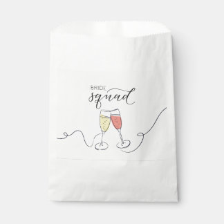 Bruidsfeest Champagne Toast Favor Zakje