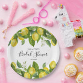 Bruidsfeest citroen citrus papieren bord (Feest)