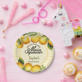 Bruidsfeest Citroen Papieren Bordje (Feest)