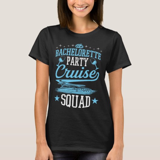 Bruidsfeest Cruise Crew Matching Cruise Shirts (Voorkant)