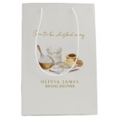 Bruidsfeest dat binnenkort zal worden weggevoerd medium cadeauzakje (Voorkant)