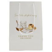 Bruidsfeest dat binnenkort zal worden weggevoerd medium cadeauzakje (Achterkant)