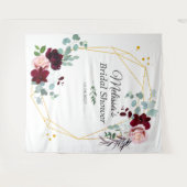 Bruidsfeest Eucalyptus Fotohokje Achtergrond Wandkleed (Voorkant (horizontaal))