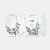 Bruidsfeest Eucalyptus Succulent Botanisch Bedankdoosjes (Uitgevouwen)