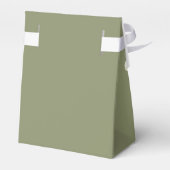 Bruidsfeest Favor Dozen "Dunne calla lilies". Bedankdoosjes (Achterkant)