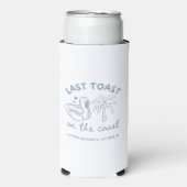Bruidsfeest Favor met Kan Koeler 'Laatste Toast' (Seltzer Voorkant)