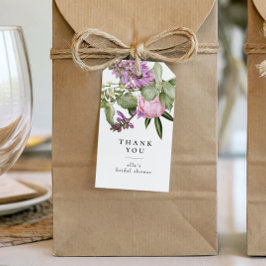 Bruidsfeest Favor voor Tuin der Bloemen Cadeaulabel