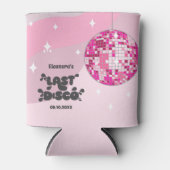 Bruidsfeest Favoriet Groovy Laatste Disco Blikjeskoeler (Voorkant)