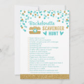 Bruidsfeest Feest Foto Schatzoekspel (Voorkant)