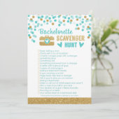 Bruidsfeest Feest Foto Schatzoekspel (Staand voorkant)