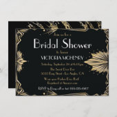 Bruidsfeest Flapper Great Gatsby Harlem Nights Kaart (Voorkant / Achterkant)