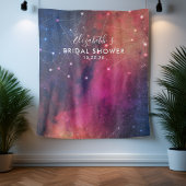 Bruidsfeest Foto Achtergrond Galaxy Sterrenbeelden Wandkleed