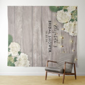 Bruidsfeest Foto Achtergrond Hortensia Lichten hou Wandkleed (In Situ (horizontaal))