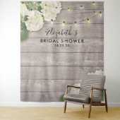 Bruidsfeest Foto Achtergrond Hortensia Lichten hou Wandkleed (In situ)