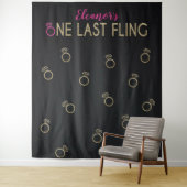 Bruidsfeest Fotobackdrop, Kippenfeest Wandkleed (In situ)