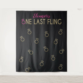 Bruidsfeest Fotobackdrop, Kippenfeest Wandkleed