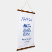 Bruidsfeest 'Fresh Off The Market' Hangend Wandkleed (Gebogen)