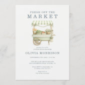 Bruidsfeest 'Fresh Off the Market' Kaart (Voorkant)