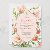 Bruidsfeest 'Fresh Off the Market' Kaart (Voorkant)