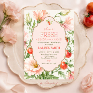 Bruidsfeest 'Fresh Off the Market' Kaart