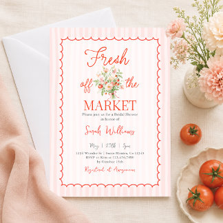 Bruidsfeest 'Fresh Off the Market' Kaart