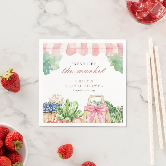 Bruidsfeest 'Fresh Off The Market' Servet (Insitu)