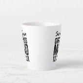 Bruidsfeest Geschenk voor Bruidsmeisje van de Brui Latte Mok (Voorkant)