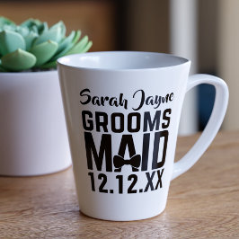 Bruidsfeest Geschenk voor Bruidsmeisje van de Brui Latte Mok