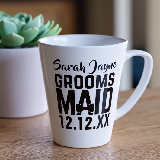 Bruidsfeest Geschenk voor Bruidsmeisje van de Brui Latte Mok