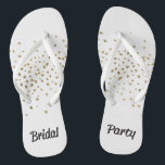 Bruidsfeest Gouden Hart Teenslippers<br><div class="desc">Veel plezier met bruids accessoires. Perfect voor een vrijgezellenavond uit of voor bijpassende kleding op de grote dag.</div>