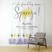 Bruidsfeest hoofdpersoon citroenen foto achtergron wandkleed (In situ)