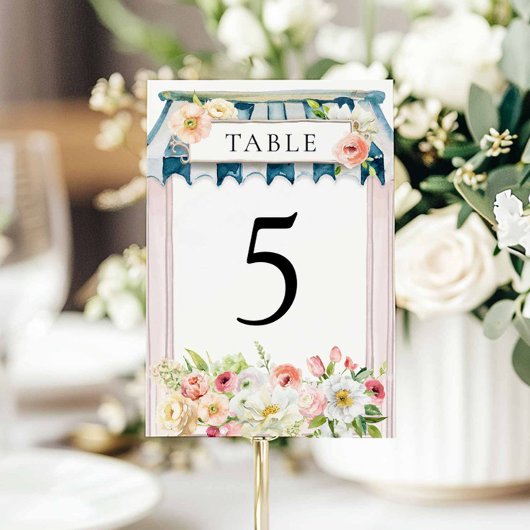 Bruidsfeest in de bloementuin kaart