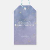 Bruidsfeest 'In de sterren geschreven' Cadeaulabel (Voorkant)