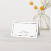 Bruidsfeest in zwart-wit plaatskaartje (Achterkant)