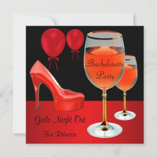 Bruidsfeest Jurk Rode Schoenen Hoge Hakken Wijn Gl Kaart