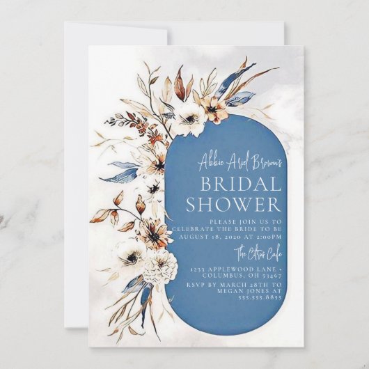 Bruidsfeest Kaart (Voorkant)