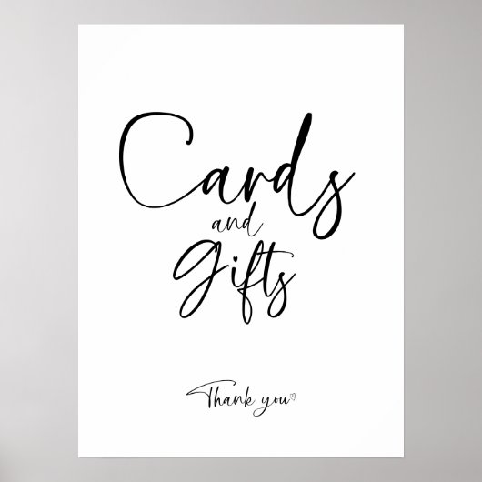 Bruidsfeest Kaarten en Cadeaus Bordje Poster (Voorkant)