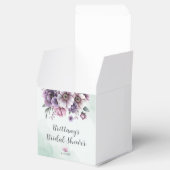 Bruidsfeest Lavendel & Groen Bloemendesign  Bedankdoosjes (Geopend)