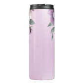 Bruidsfeest Lavendel Waterverf Bloemen Thermosbeker (Achterkant)